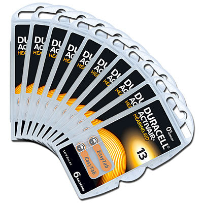 60 x Hörgerätebatterien 1,45 V