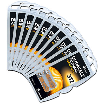 60 x Hörgerätebatterien 1,45 V
