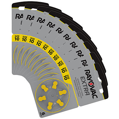 60 x Hörgerätebatterien 1,45 V