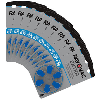 60 x Hörgerätebatterien 1,45 V